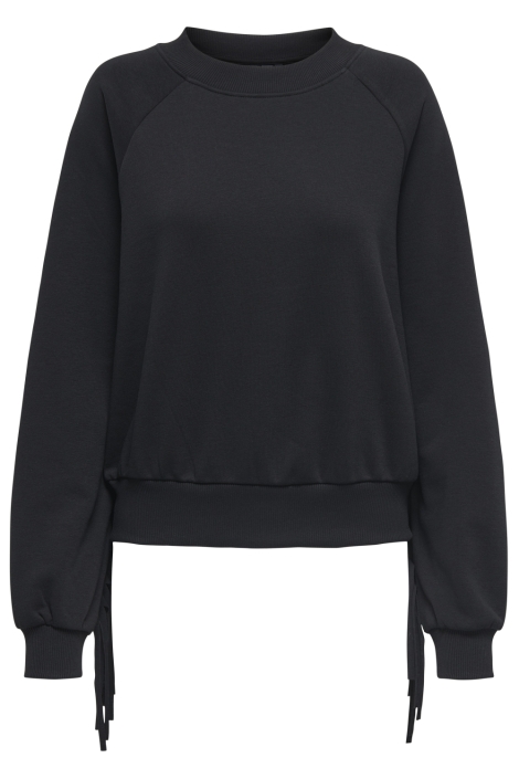 Only onljett l/s o-neck emb. box swt